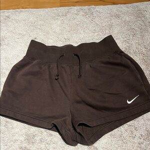 Nike Women's Dark Brown Athletic Shorts